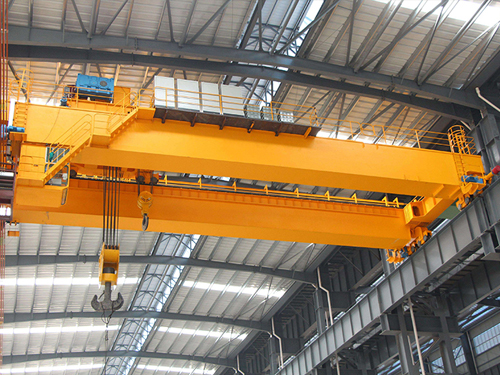 Overhead Crane at a Workplace